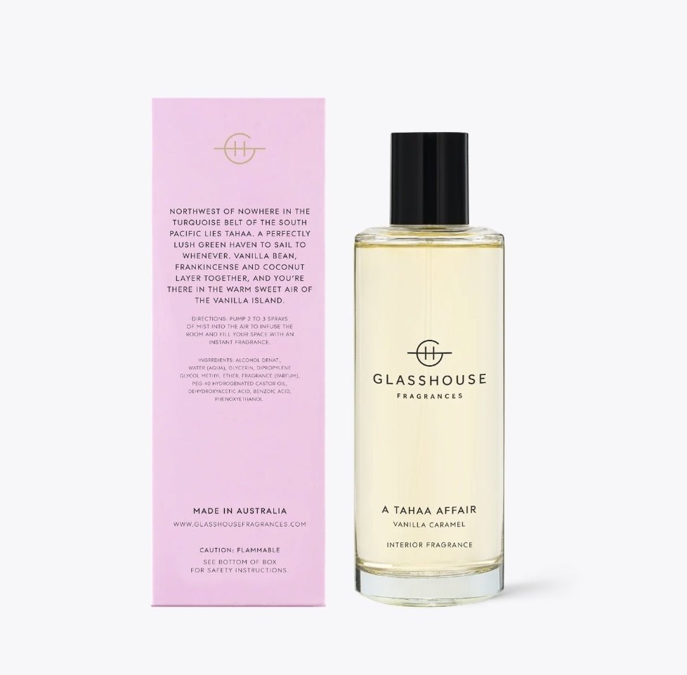 Glasshouse Interior Fragrance A Tahaa Affair - Exquisite Laser Clinic